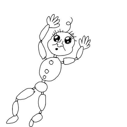 Doll drawing by killa kurse