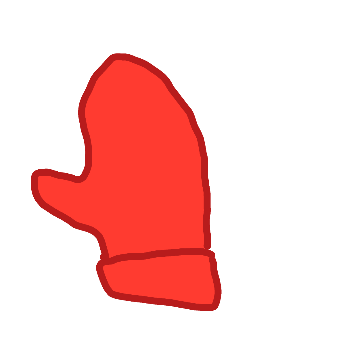 Mitten drawing by Guardianoflives