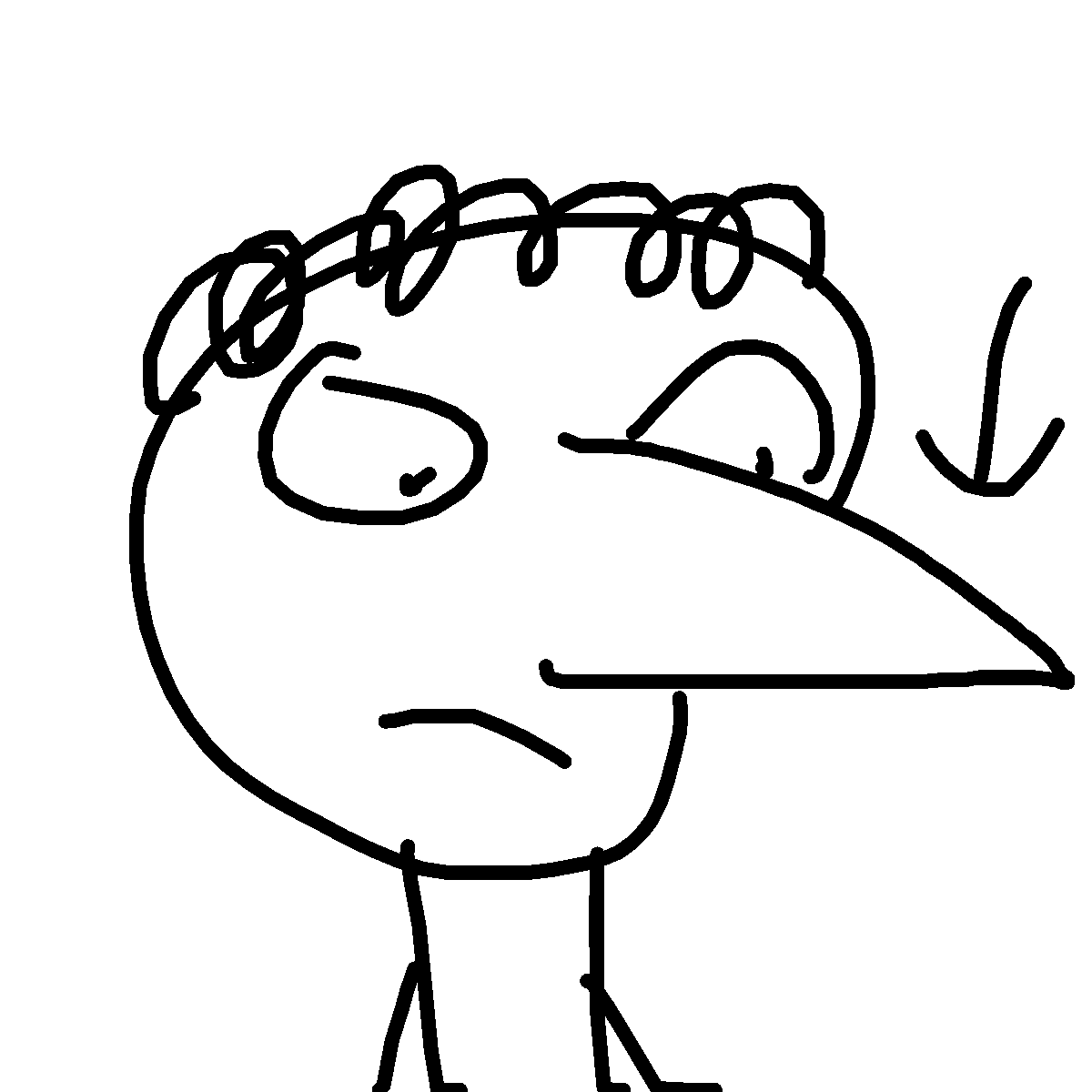 Nose drawing by macaronimiles