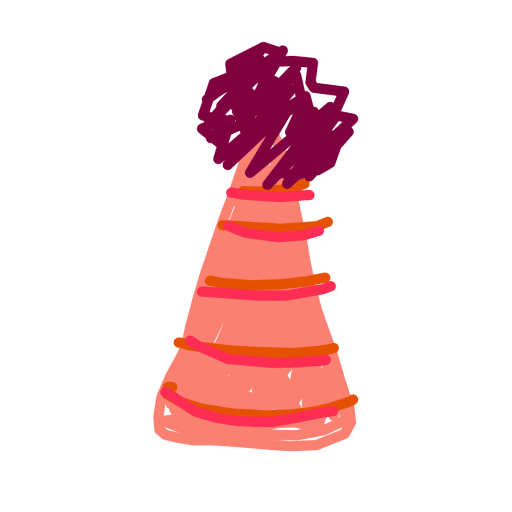 Party Hat drawing by Dada