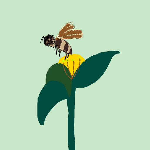 Wasp drawing by shahadudu