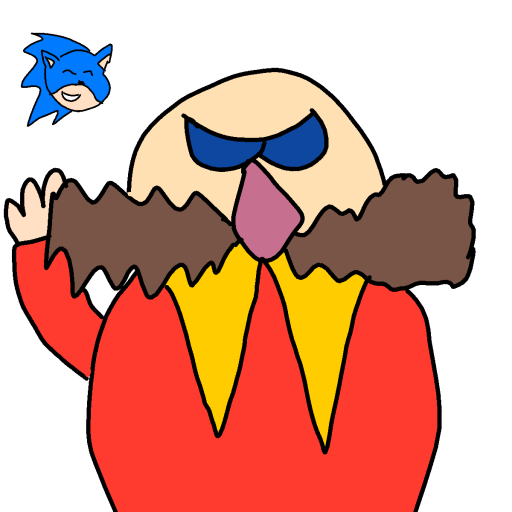 Dr Eggman drawing by conn0rr