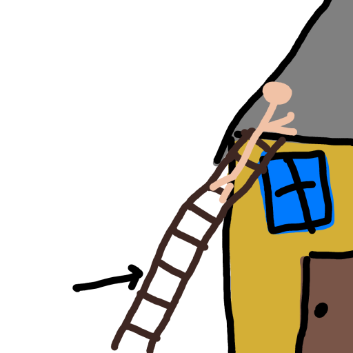 Ladder drawing by iron-wise-doodler