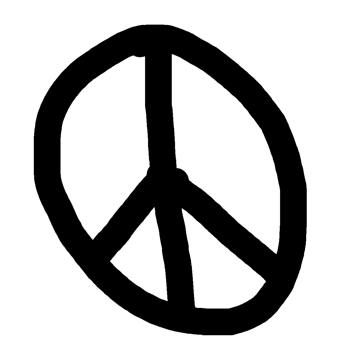 Peace drawing by mikestam195
