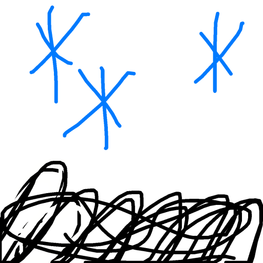 Snow drawing by plus-lead-builder