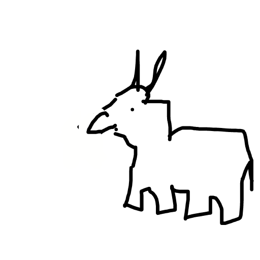 Goat drawing by mild-magic-hero