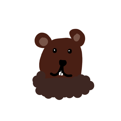 Groundhog drawing by 1singular_sensation