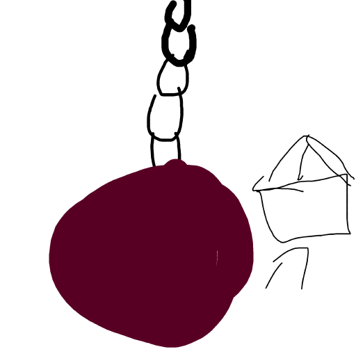 Boulder drawing by Betsy