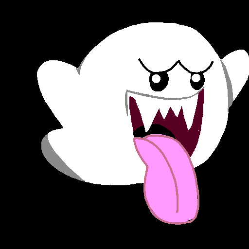 Boo drawing by mushoe