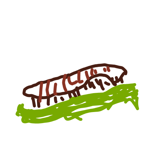 Caterpillar drawing by soft-mint-carve