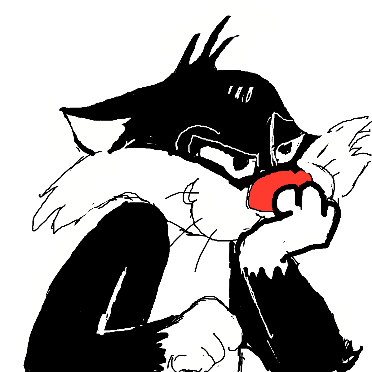 Sylvester drawing by manders