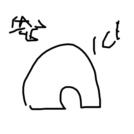 Igloo drawing by solo-star-mind