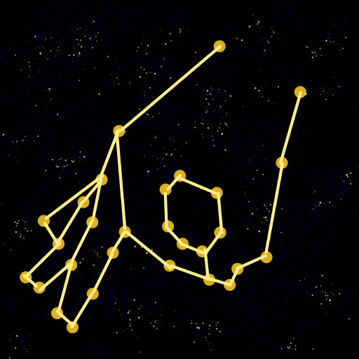 Constellation drawing by knoxy