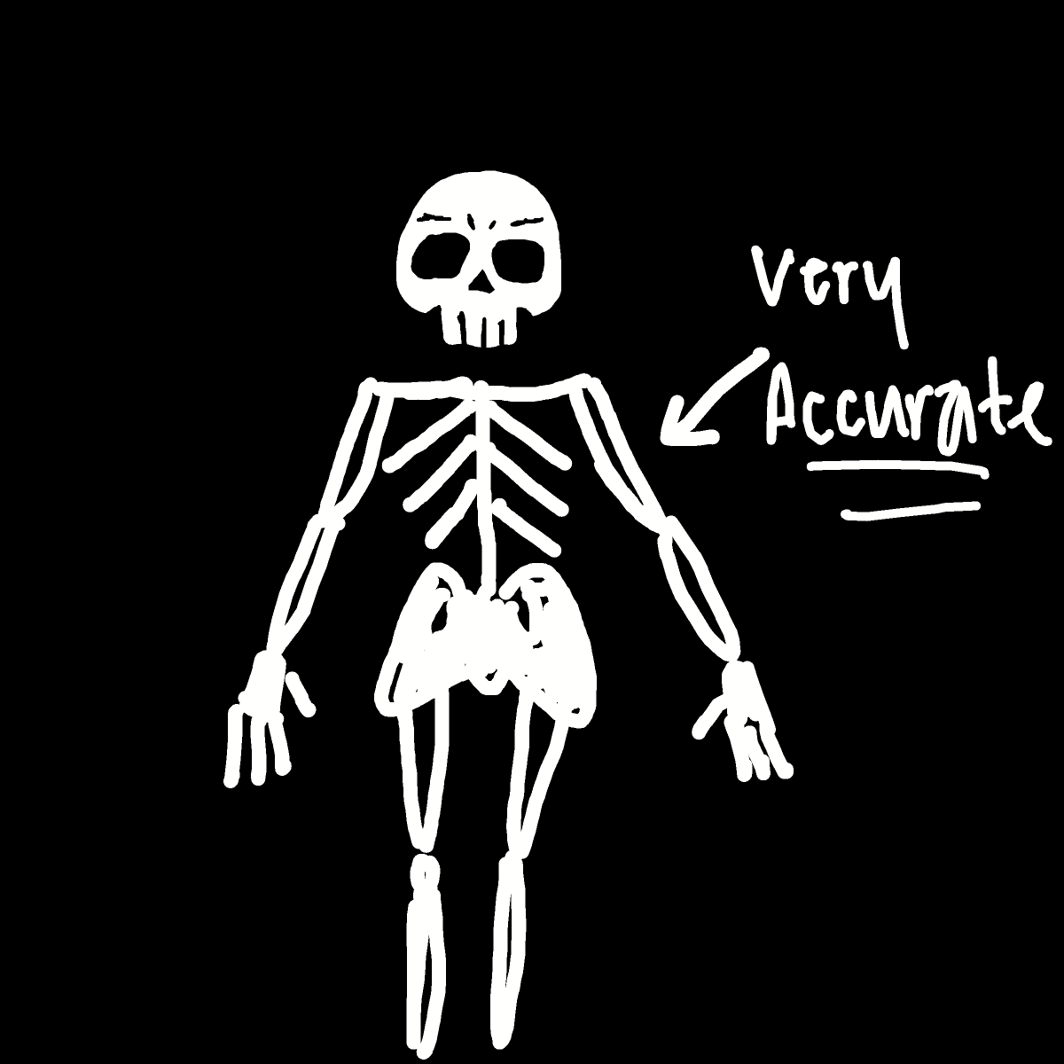 Skeleton drawing by sage-brush-smith