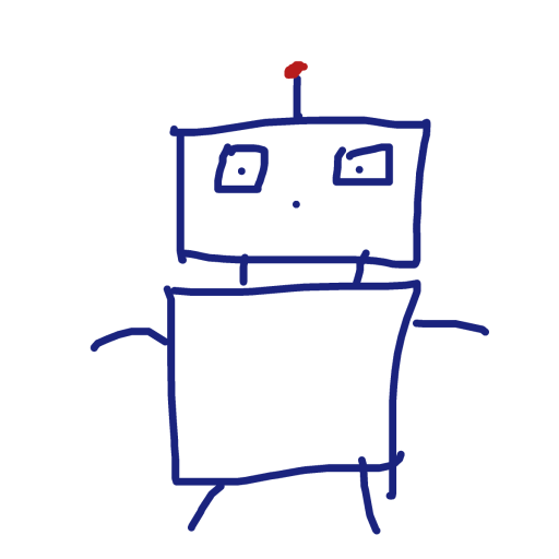 Robot drawing by marcool