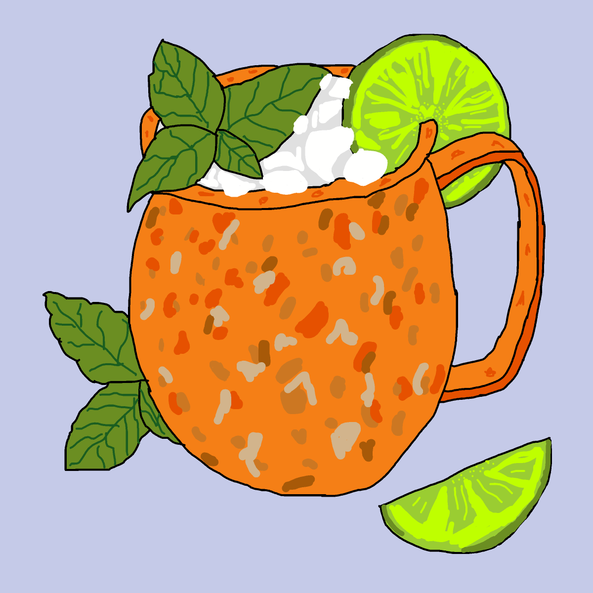 Mule drawing by monthra