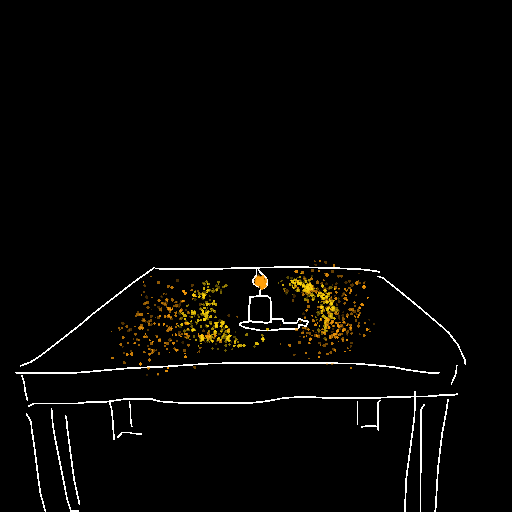 Candle drawing by nammy