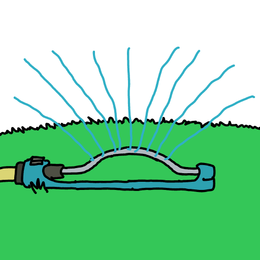 Sprinkler drawing by Guardianoflives
