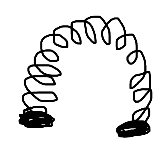 Slinky drawing by mikestam195