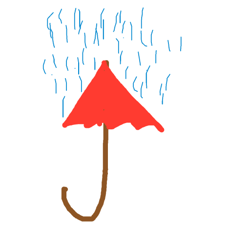Umbrella drawing by mikestam195