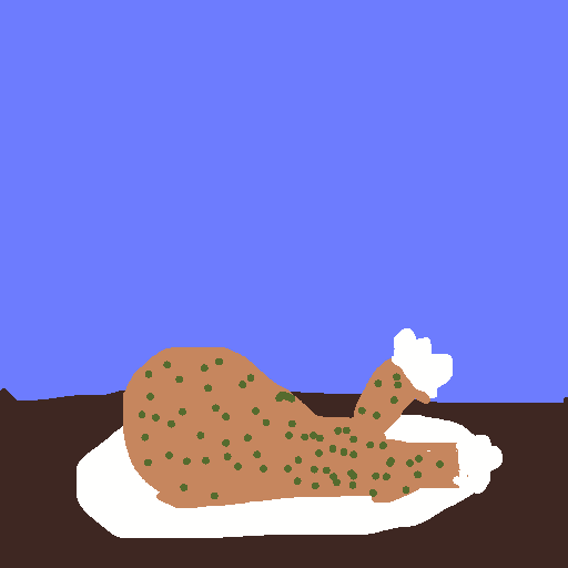 Turkey drawing by pancakes palette