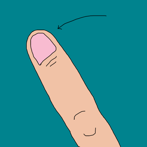 Fingertip drawing by krissywissy