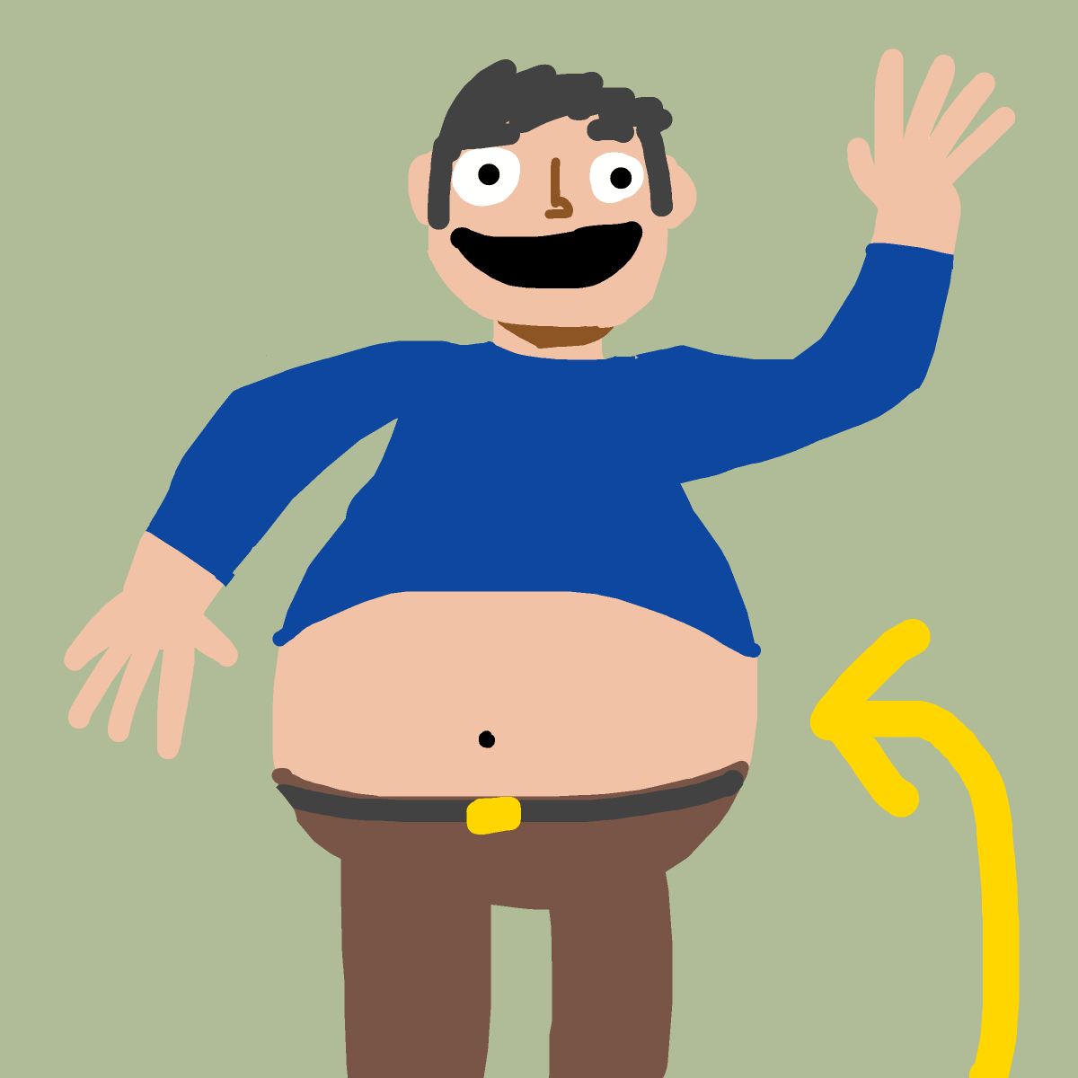 Stomach drawing by jashezilla