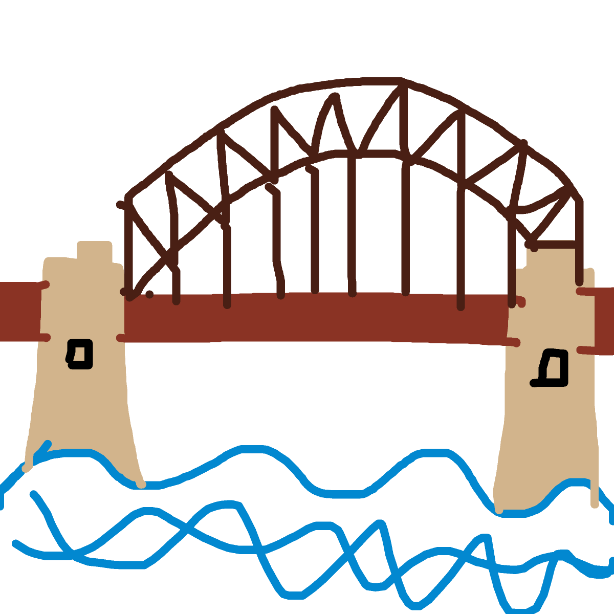 Bridge drawing by mikestam195