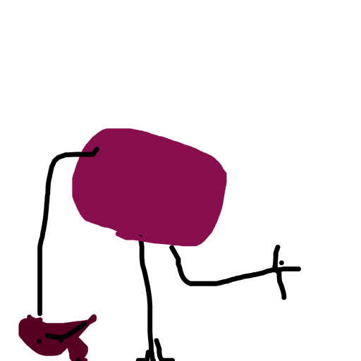 Flamingo drawing by cooldogcuh