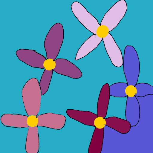 Flowers drawing by SodaNight