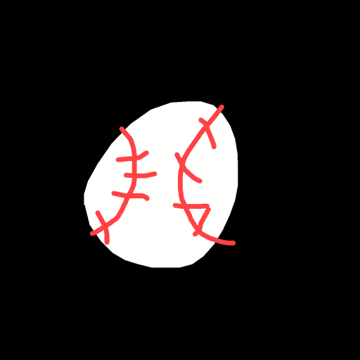 Baseball drawing by bold-rich-world