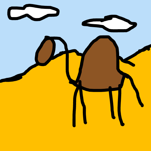 Camel drawing by jukgaa