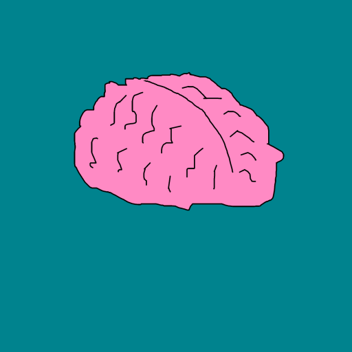 Brain drawing by krissywissy