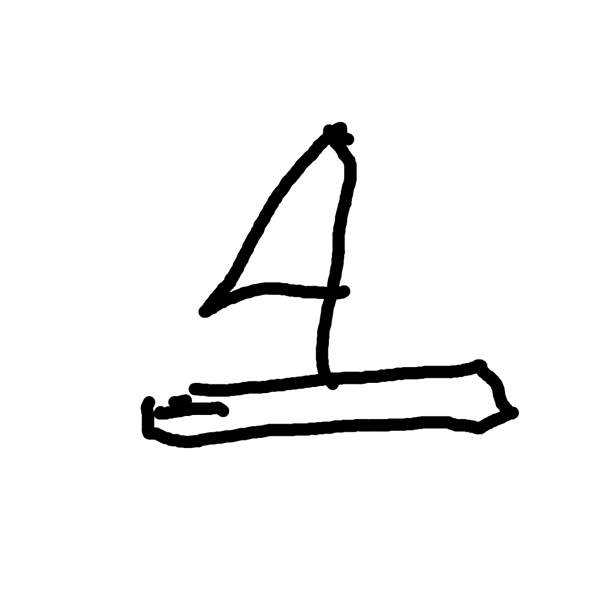 Sailboat drawing by jet-last-carve