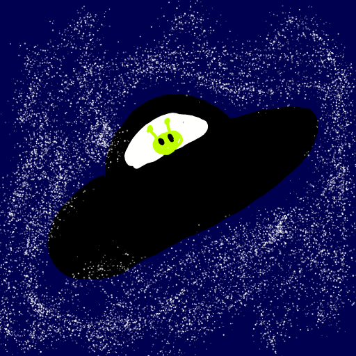 UFO drawing by ishak