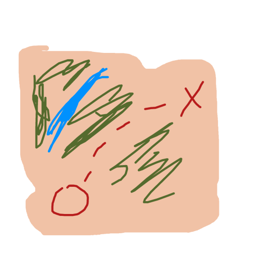 Treasure Map drawing by reggie