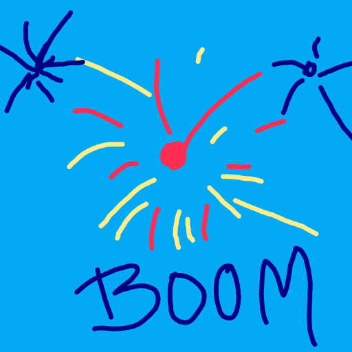 Firework drawing by coal-mild-peace