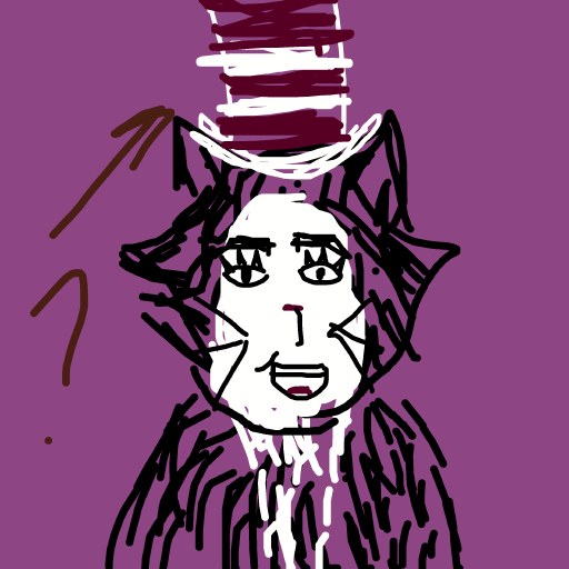 Hat drawing by edge-coal-earth