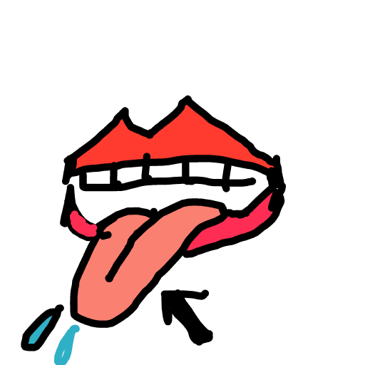 Tongue drawing by jukgaa