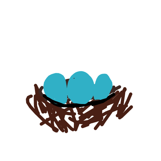 Nest drawing by Juliezzz