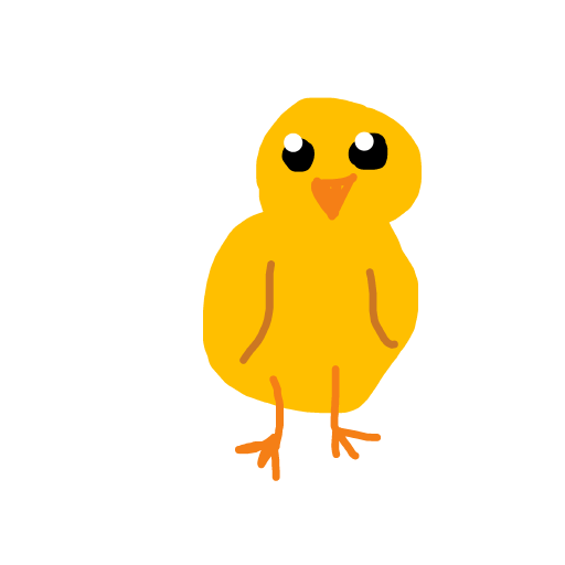 Chick drawing by thegreatbeargod