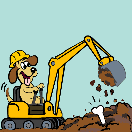 Digger drawing by manders