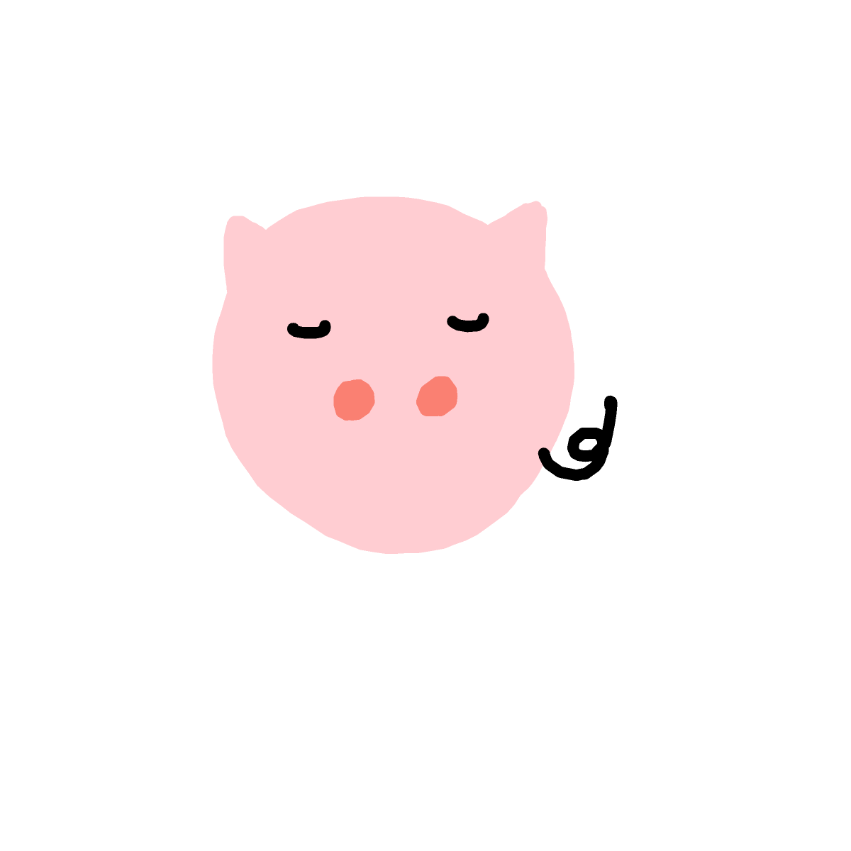 Pig drawing by fair-bold-carve