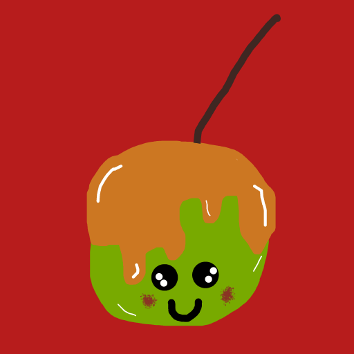 Candy Apple drawing by countnicula
