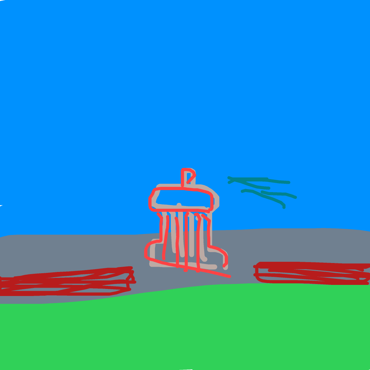 Fire Hydrant drawing by oxox