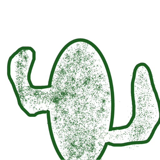 Cactus drawing by Sukuna