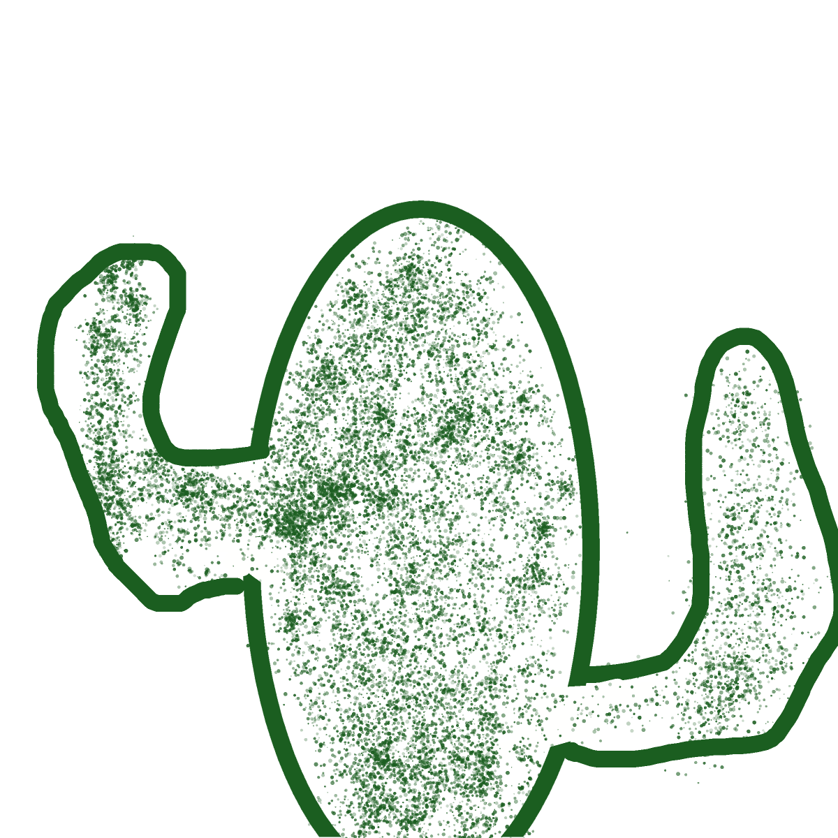 Cactus drawing by Sukuna