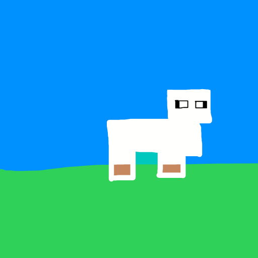 Sheep drawing by draw-yo-mama