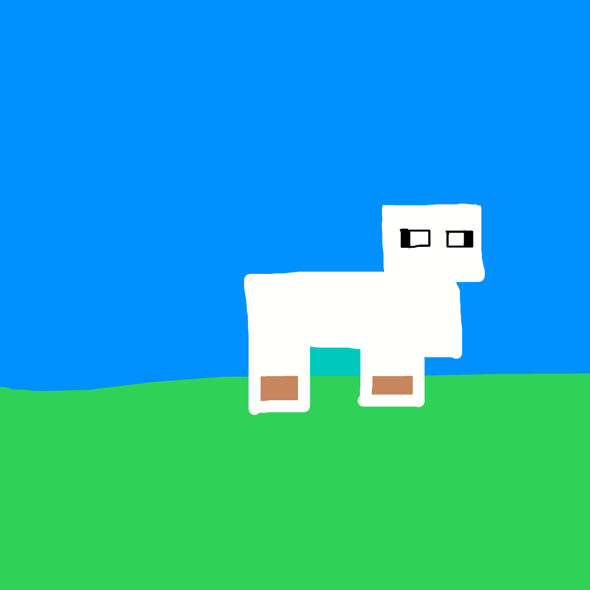 Sheep drawing by draw-yo-mama