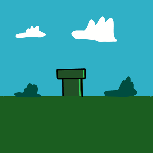 Warp Pipe drawing by Guardianoflives